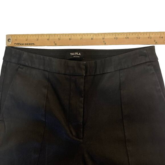 Aritzia Talula Coated Cigarette Pants Size 6 - Picture 6 of 8